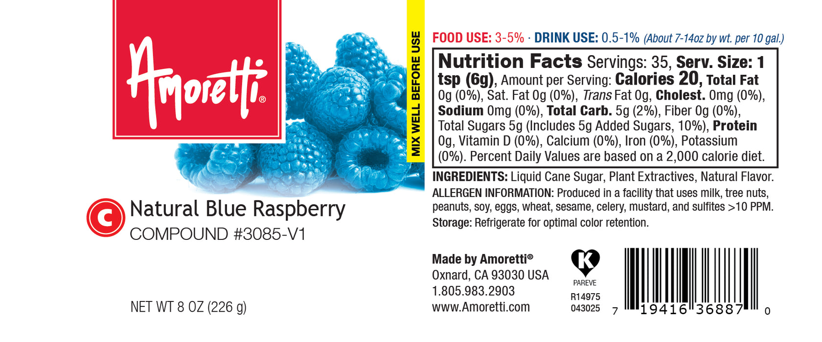 Blue Raspberry Compound