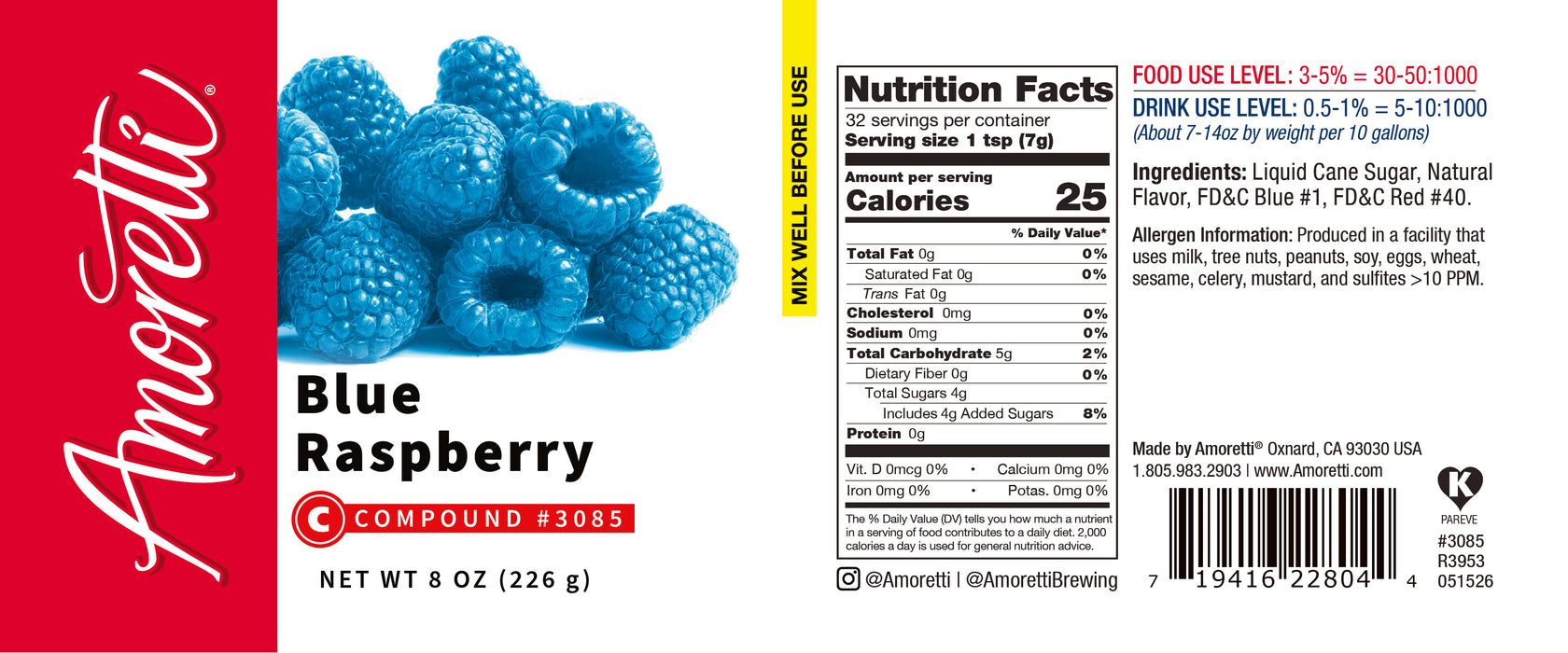Blue Raspberry Compound