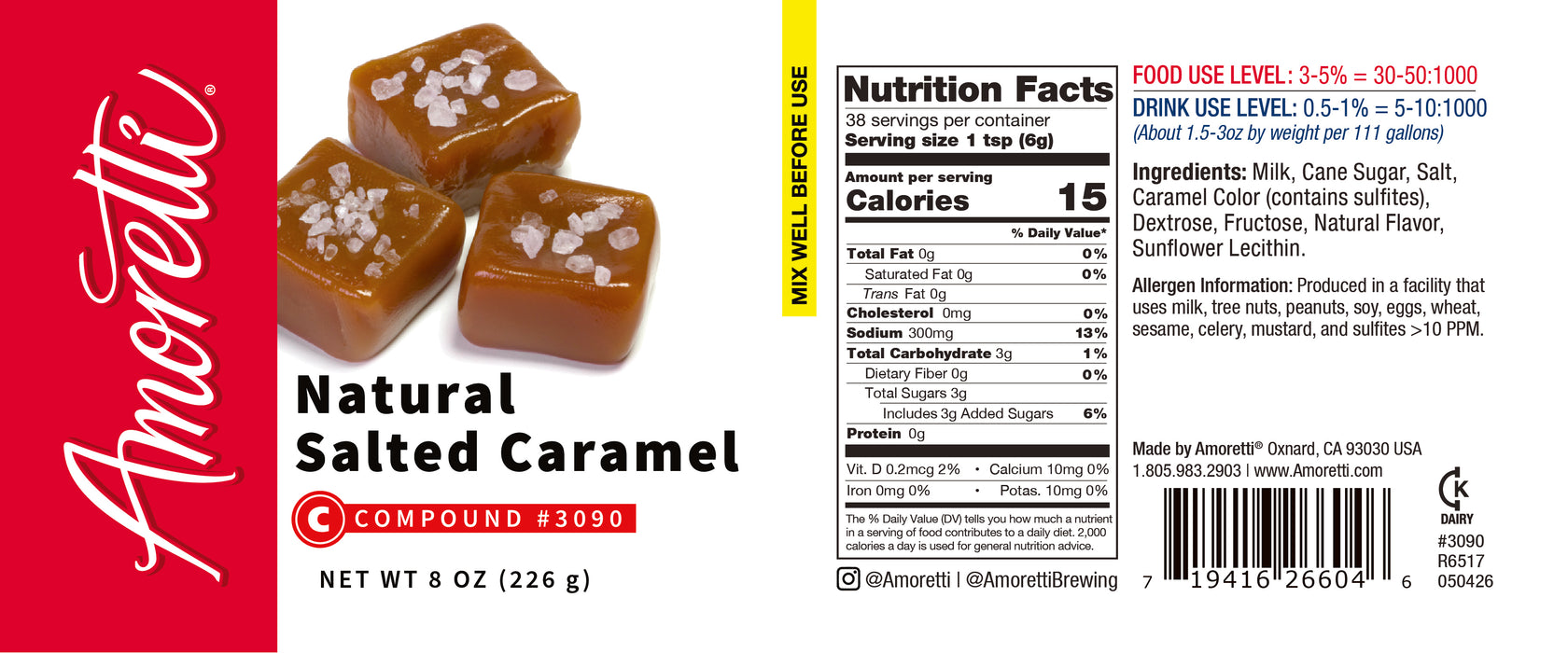 Salted Caramel Compound