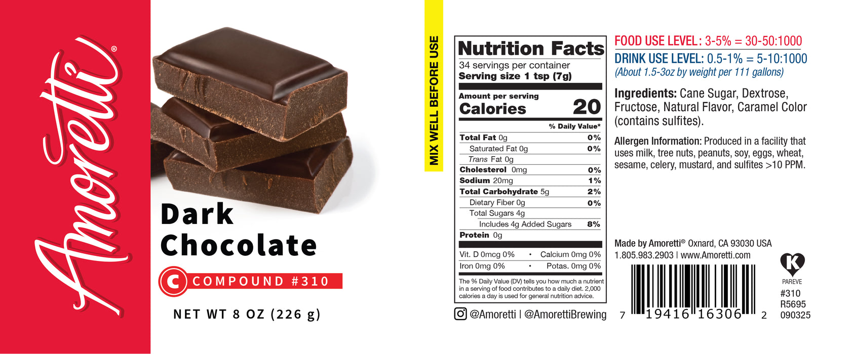 Dark Chocolate Compound