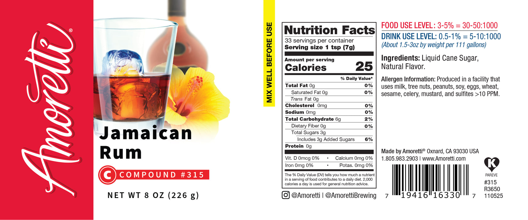 Jamaican Rum Compound