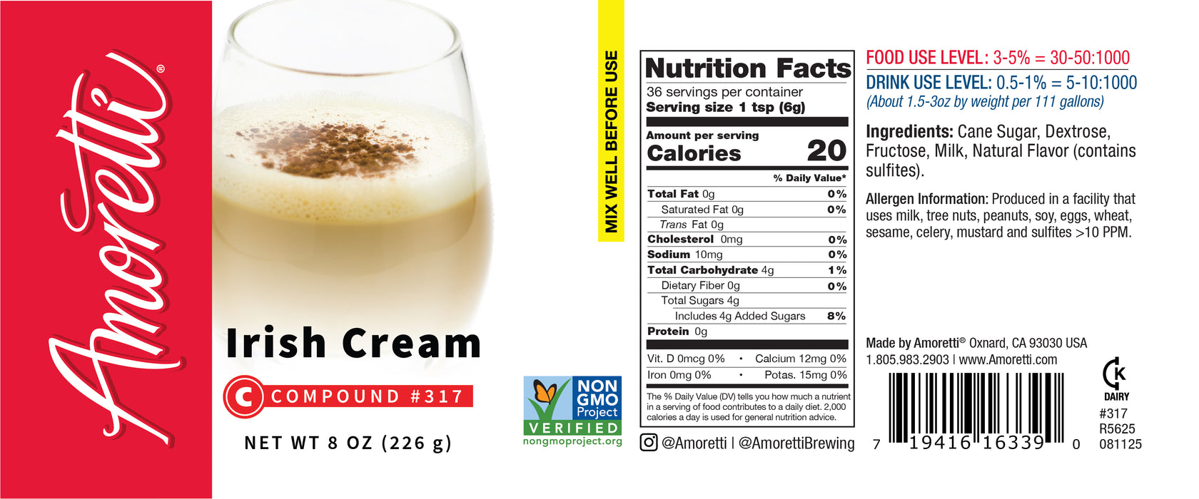 Irish Cream Compound