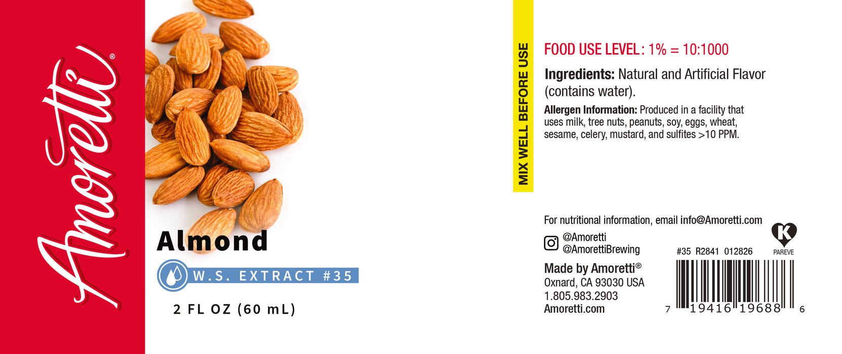 Almond Extract Water Soluble