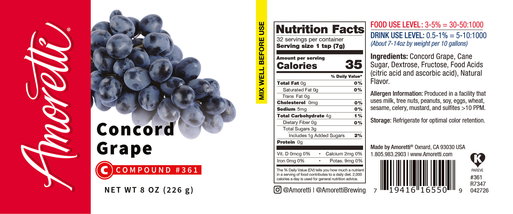 Concord Grape Compound