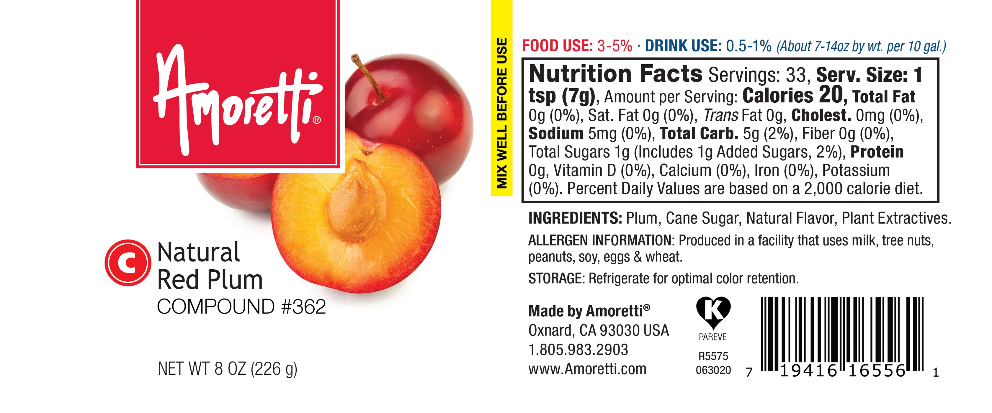 Red Plum Compound — Amoretti