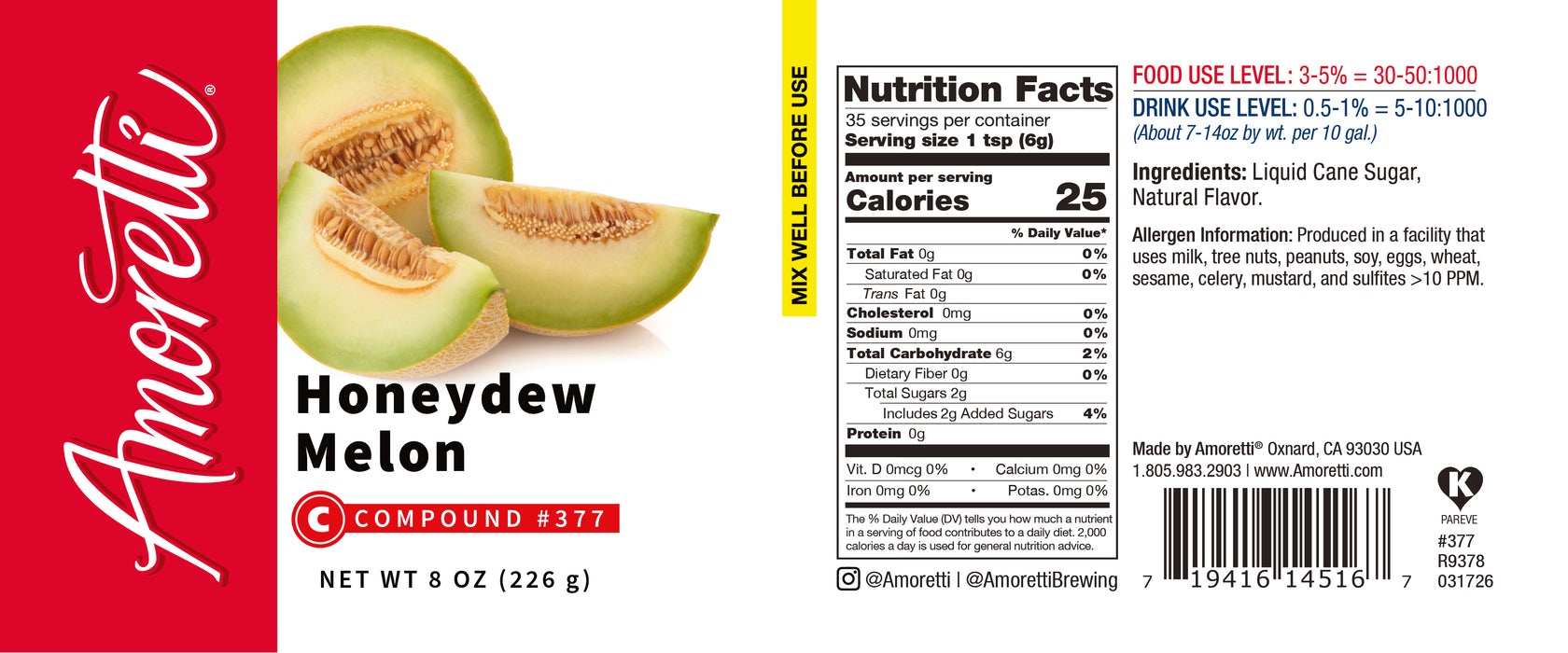 Honeydew Melon Compound