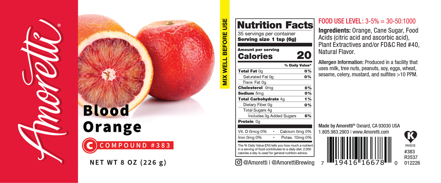 Blood Orange Compound
