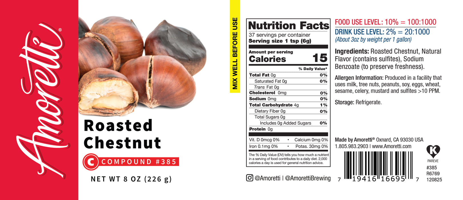 Roasted Chestnut Compound