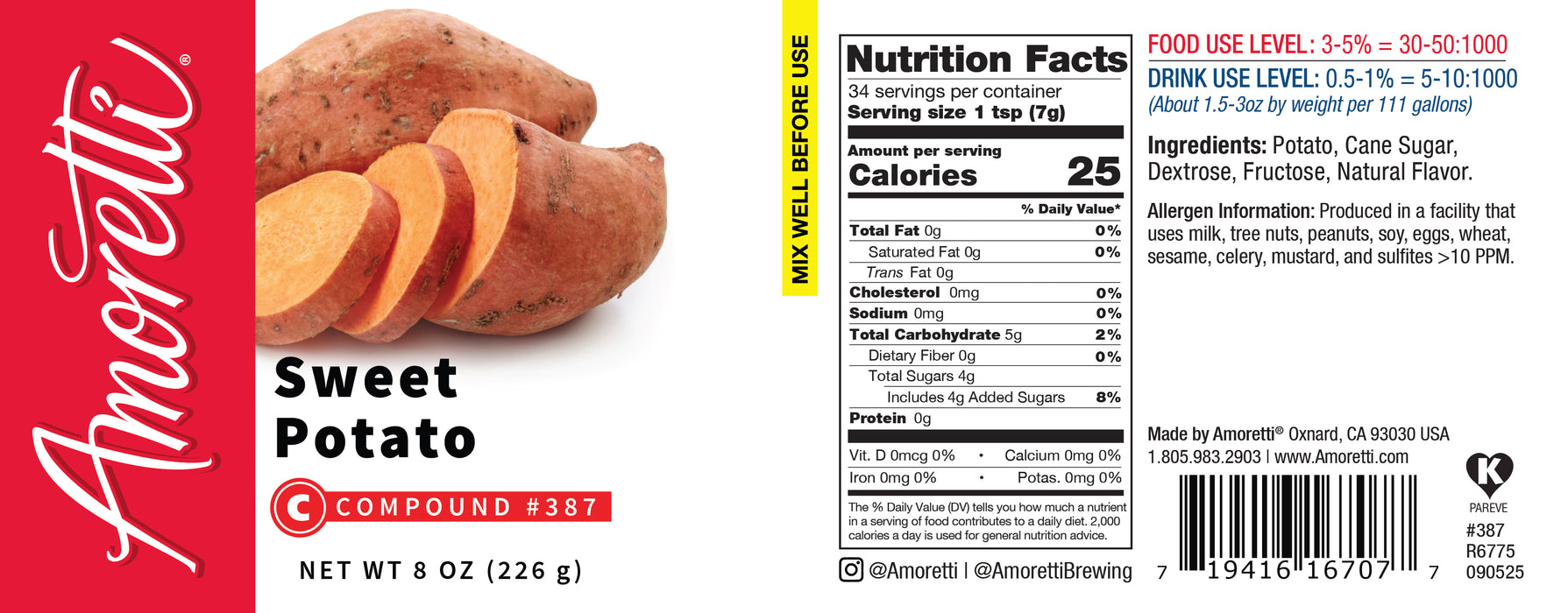 Sweet Potato Compound