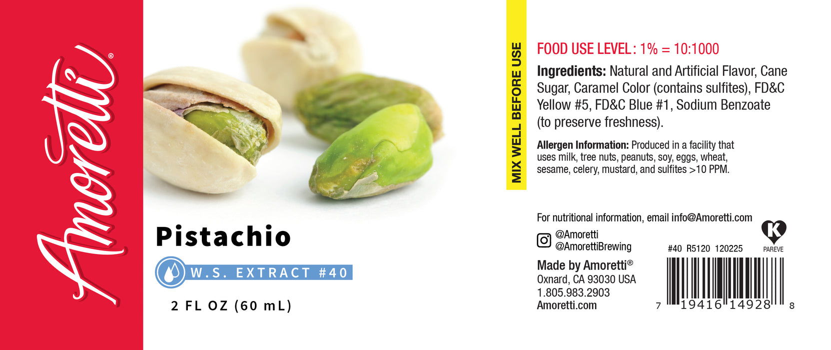 Pistachio Extract Water Soluble