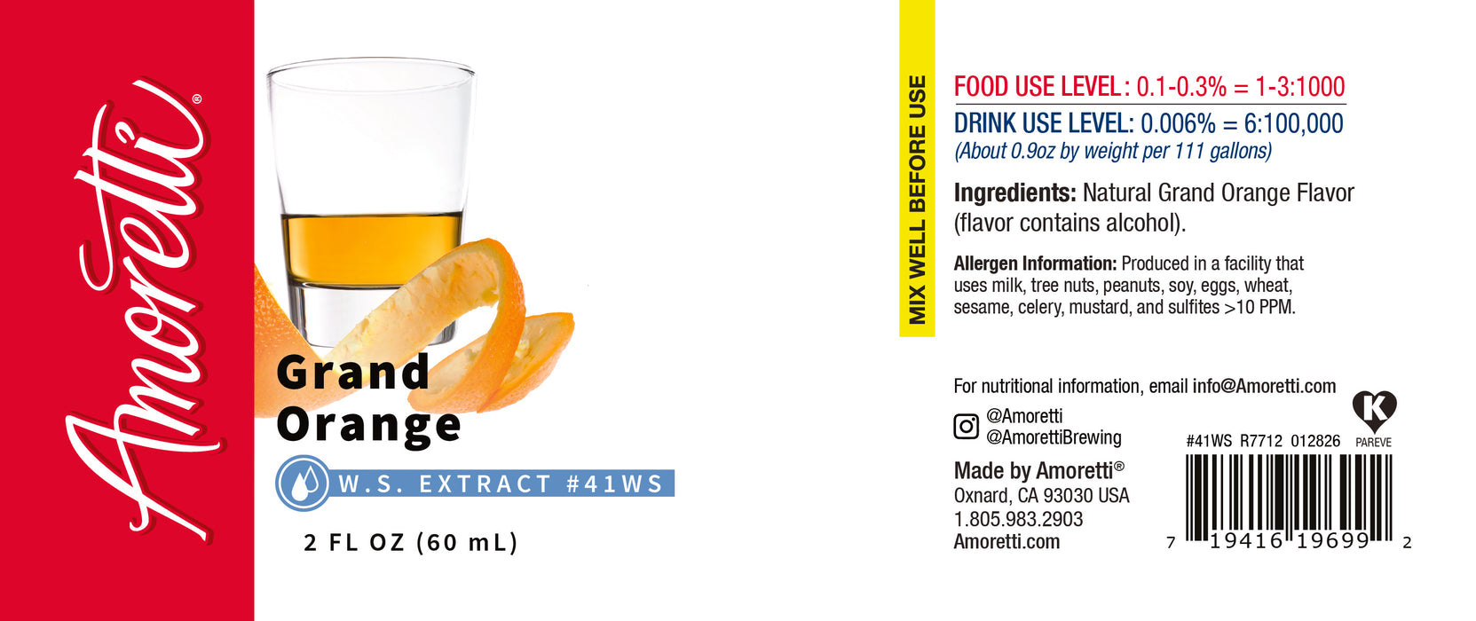 Grand Orange Extract Water Soluble