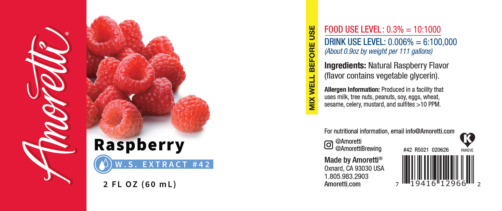 Raspberry Extract Water Soluble