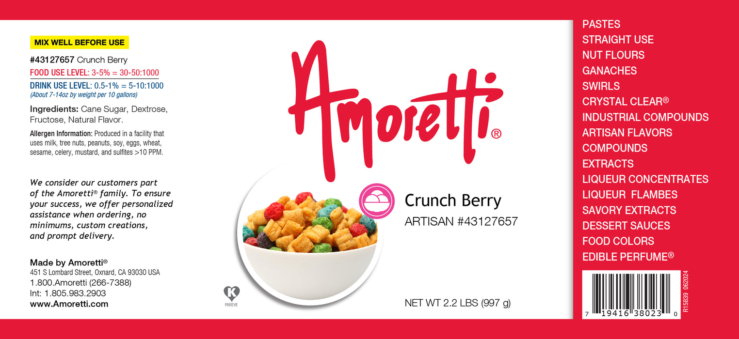 Natural Crunch Berry Artisan Flavor