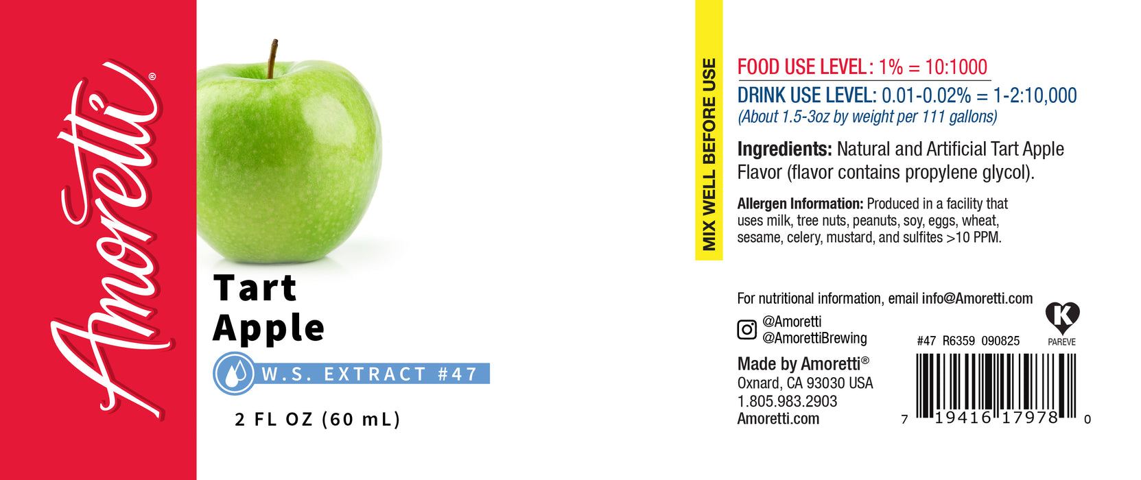 Tart Apple Extract Water Soluble