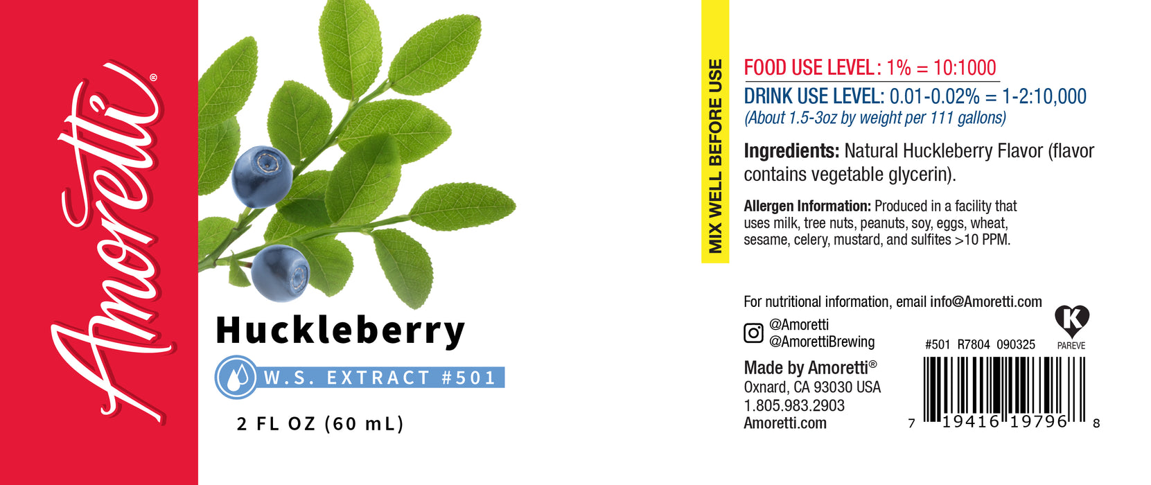 Huckleberry Extract Water Soluble