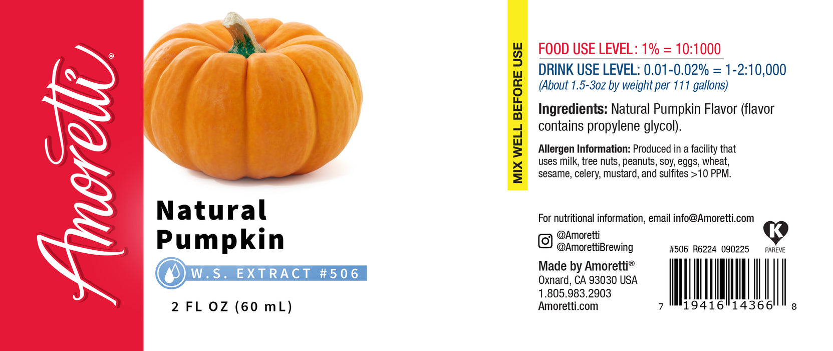 Natural Pumpkin Extract Water Soluble