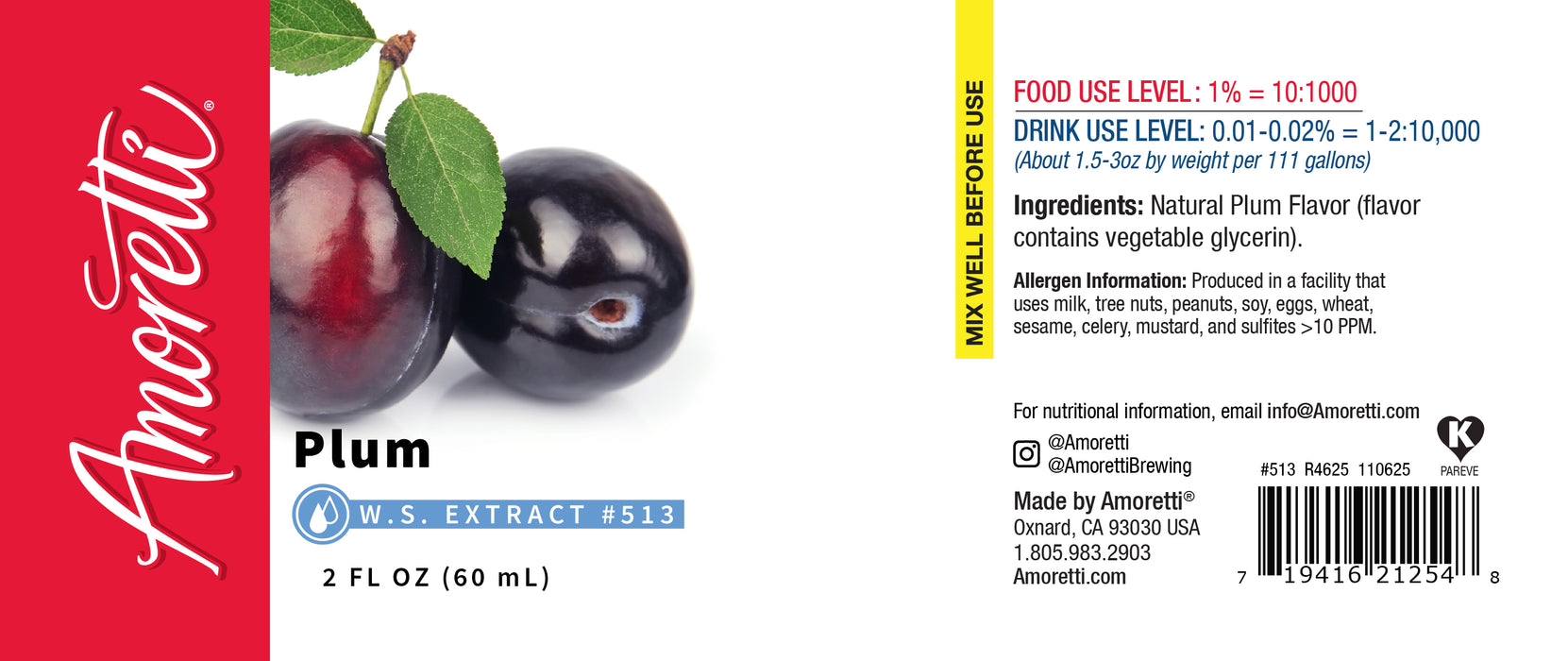 Plum Extract Water Soluble