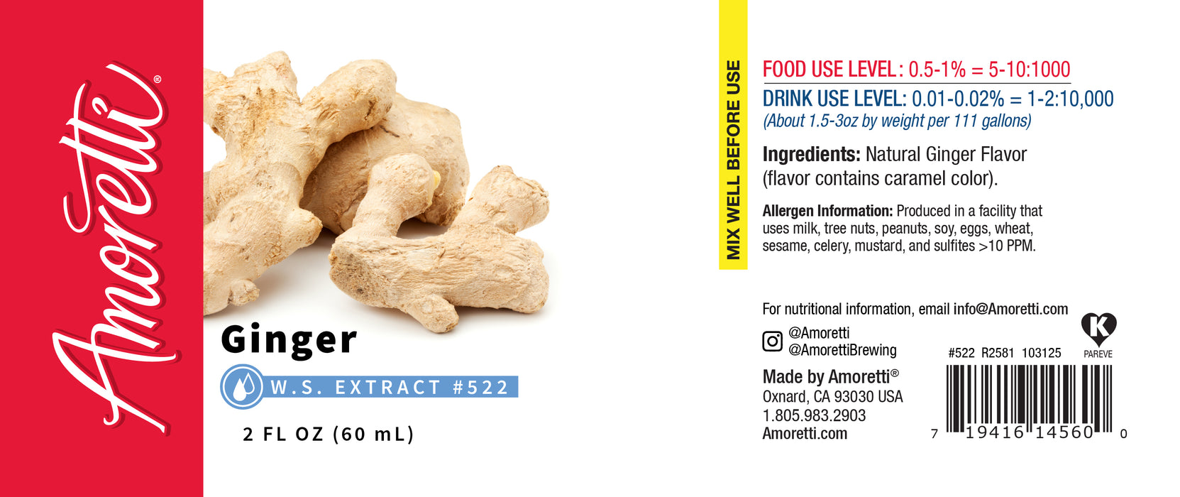 Ginger Extract Water Soluble