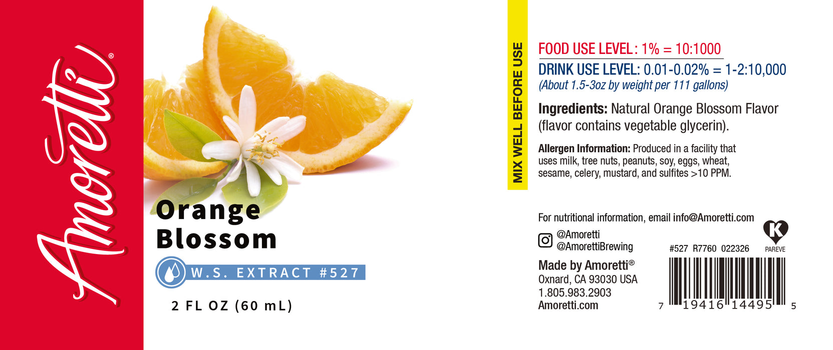 Orange Blossom Extract Water Soluble