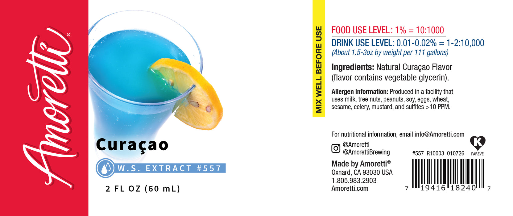 Curacao Extract Water Soluble