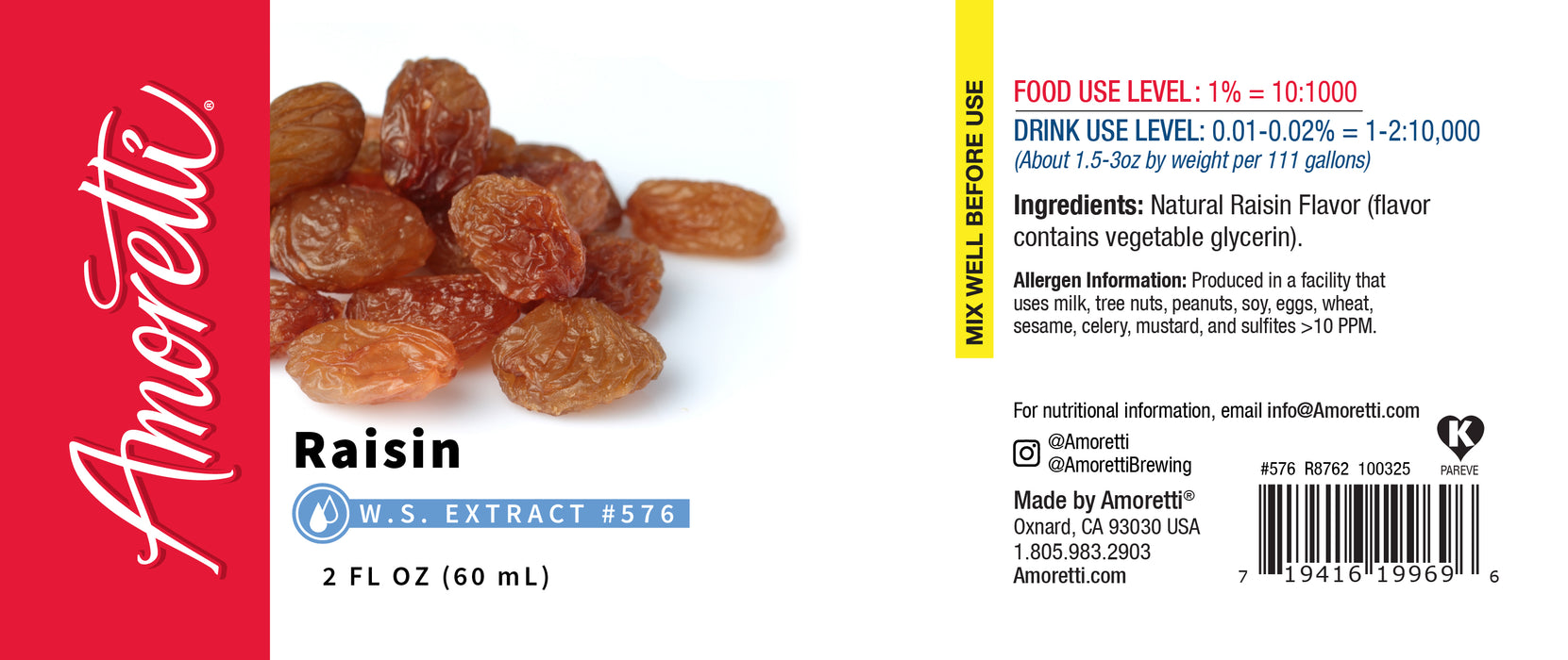 Raisin Extract Water Soluble