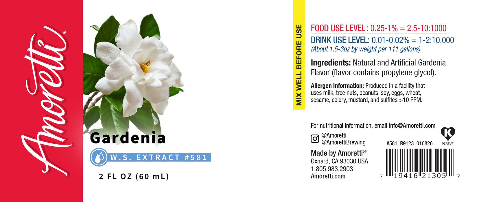 Gardenia Extract Water Soluble