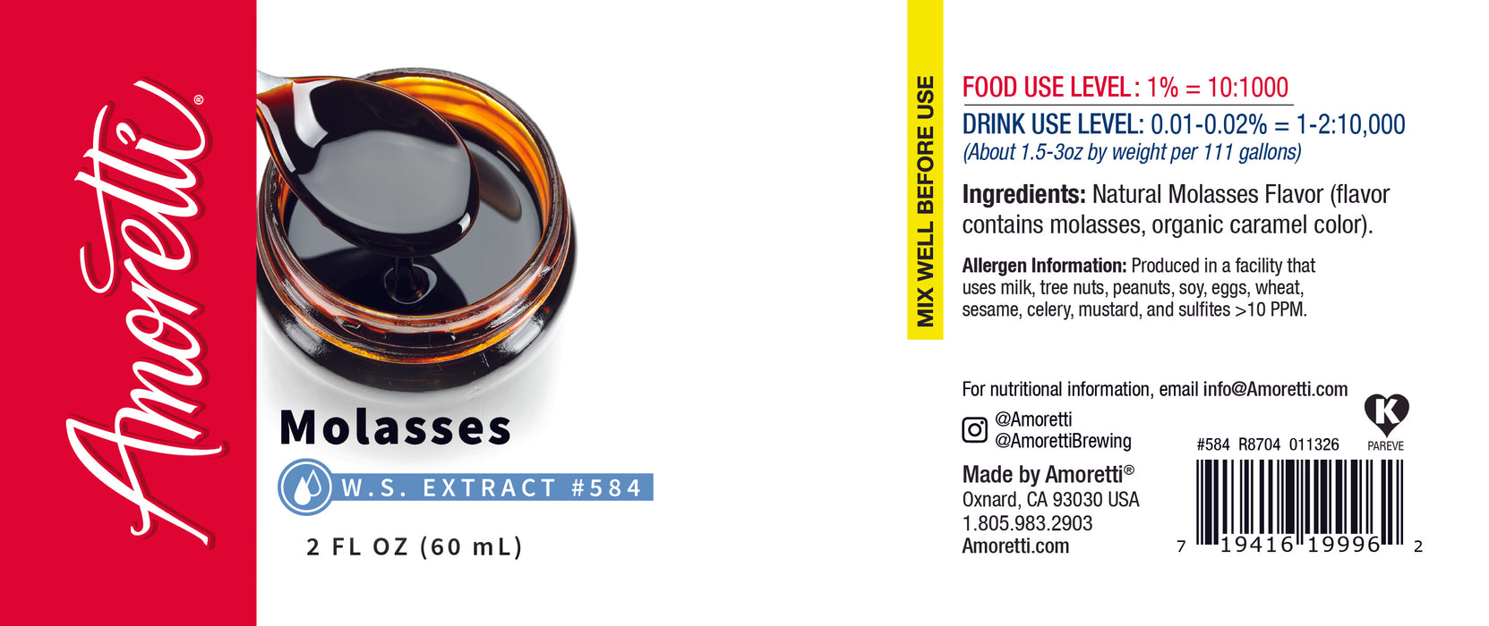 Molasses Extract Water Soluble