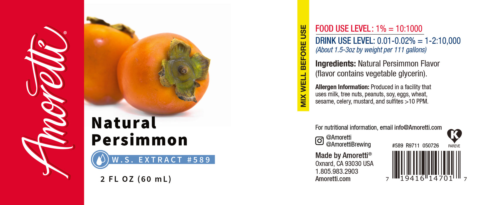 Natural Persimmon Extract Water Soluble