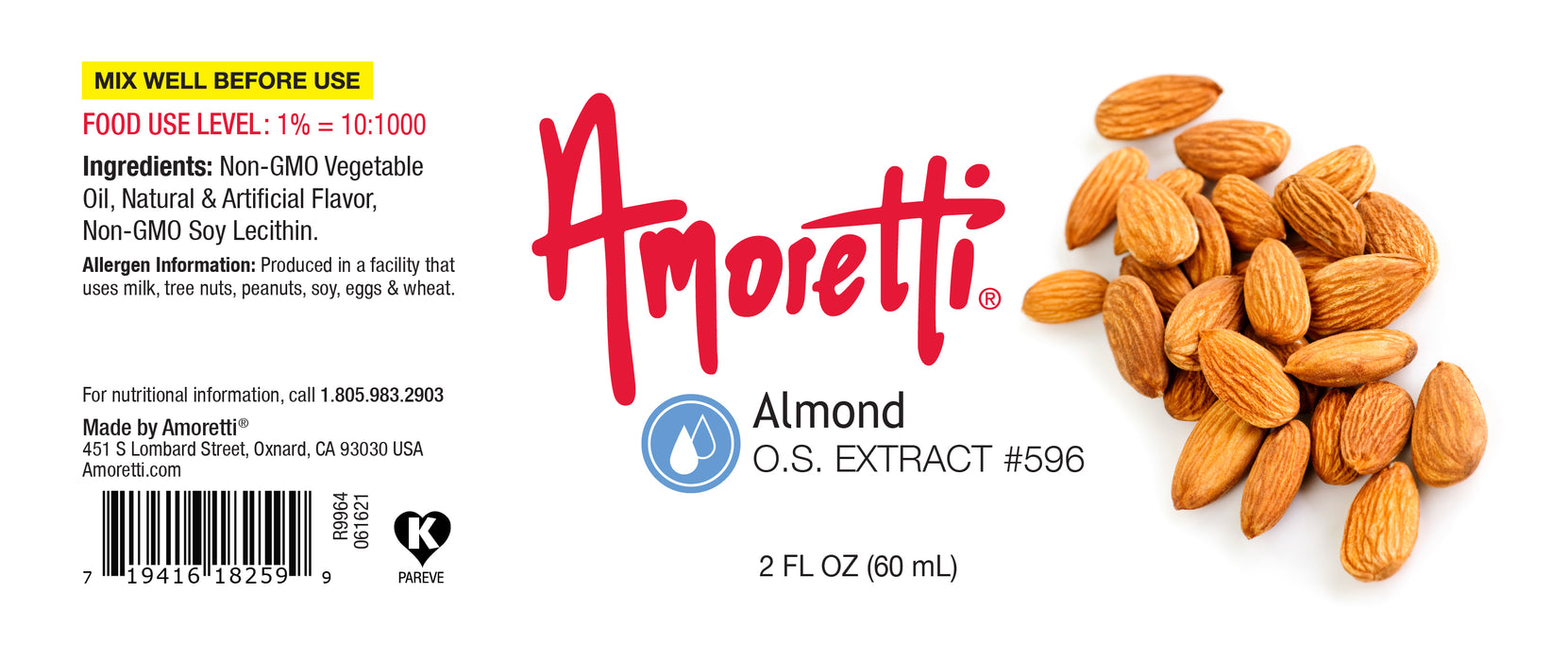 Almond Extract Oil Soluble