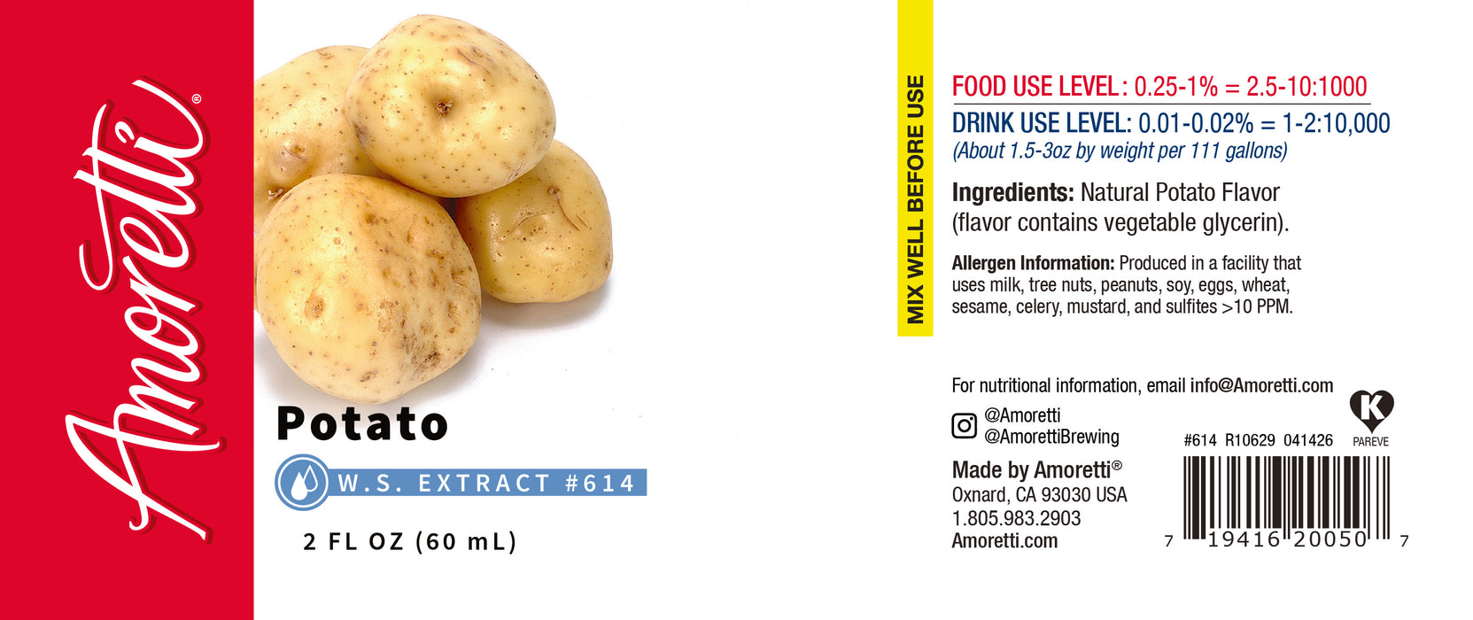 Potato Extract Water Soluble