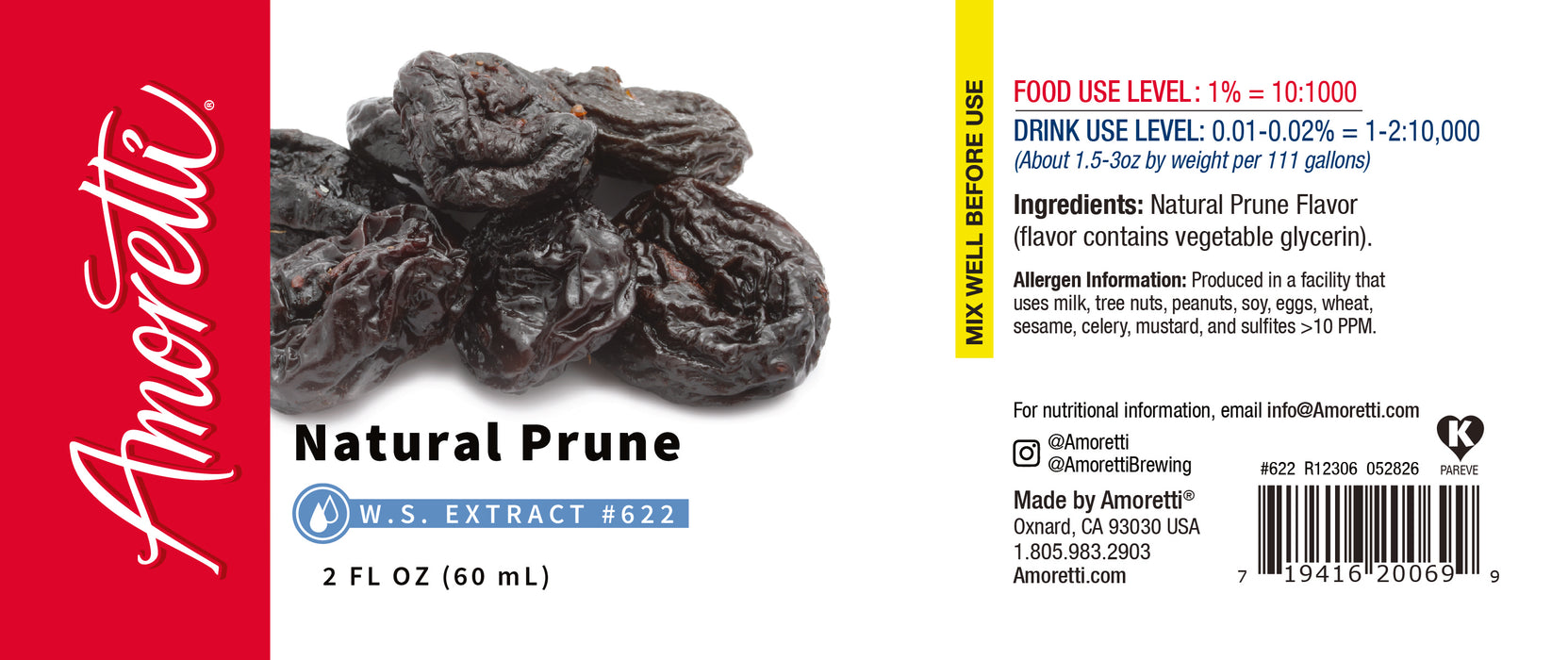 Natural Prune Extract Water Soluble