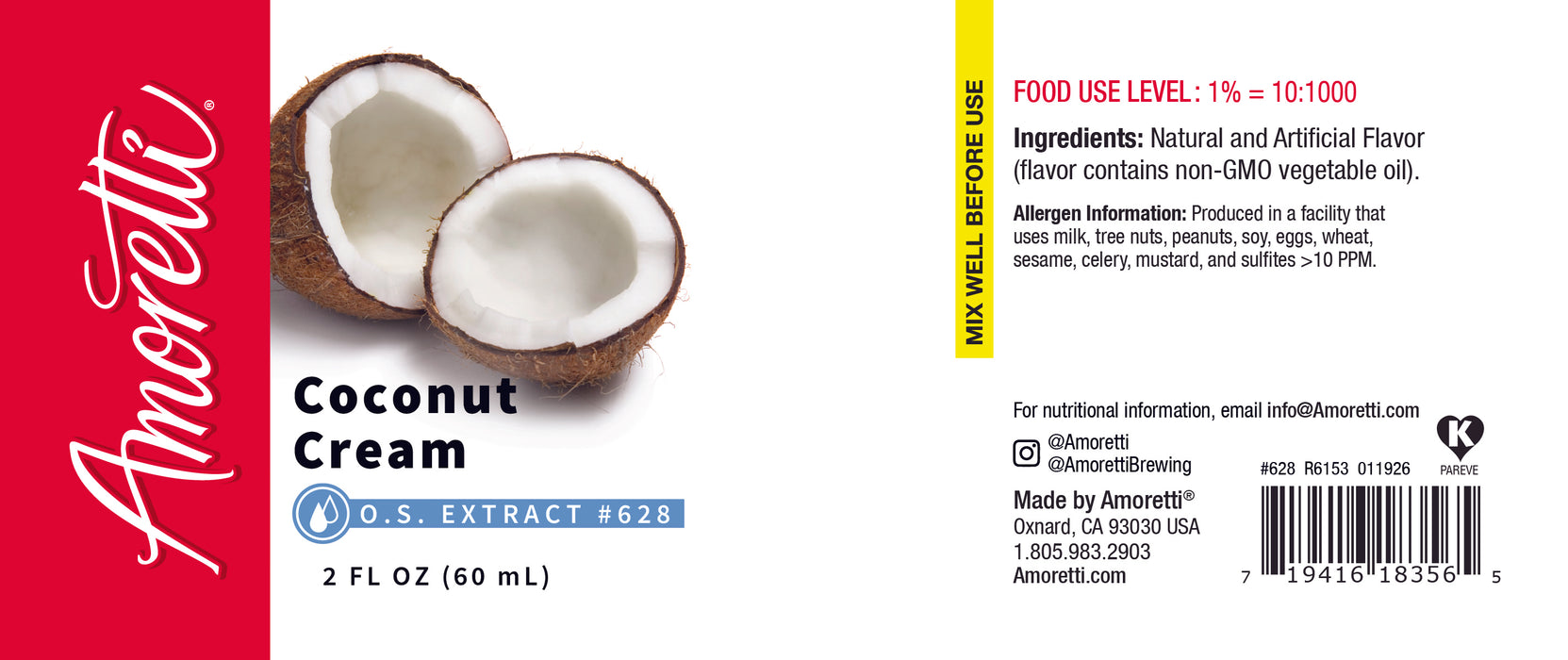 Coconut Cream Extract Oil Soluble