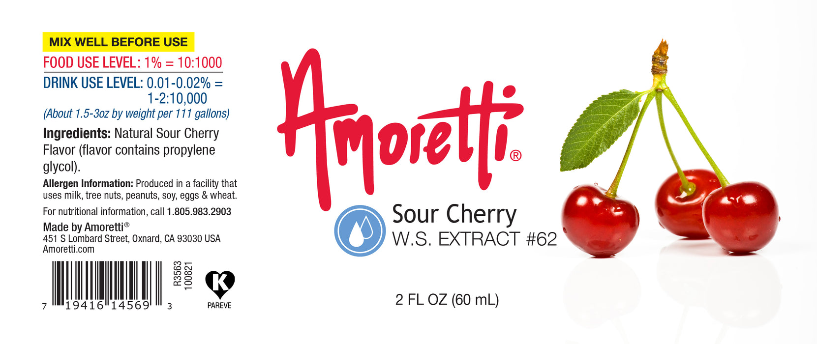 Sour Cherry Extract Water Soluble