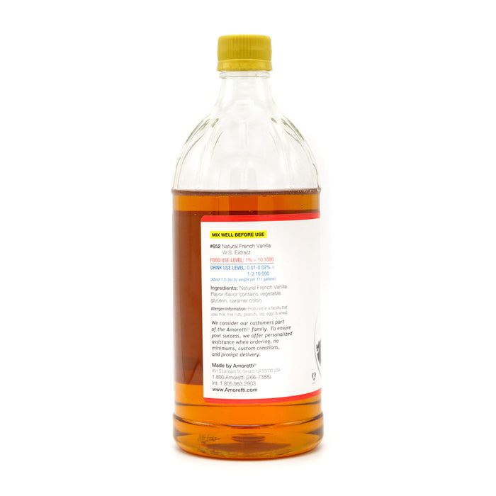 French Vanilla Extract Natural Water Soluble
