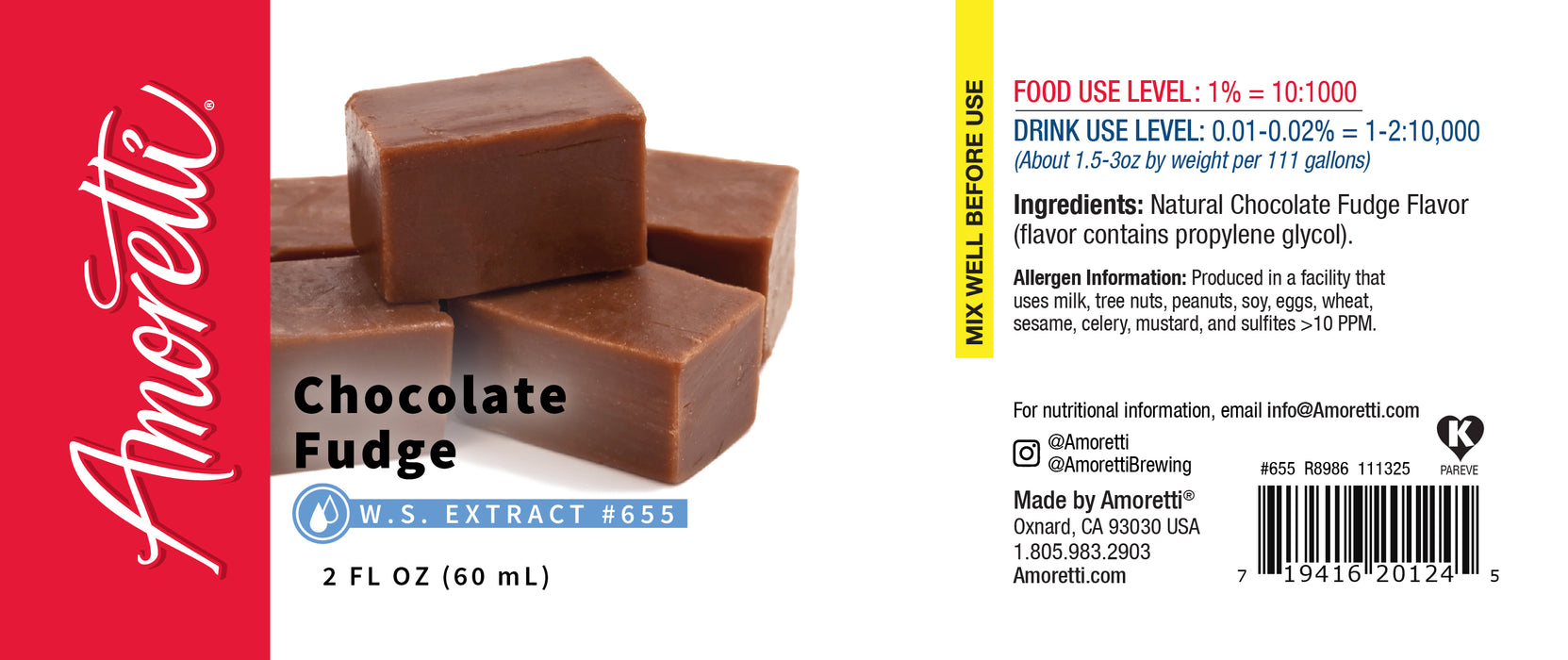 Chocolate Fudge Extract Water Soluble
