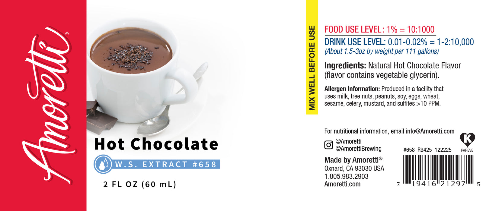 Hot Chocolate Extract Water Soluble