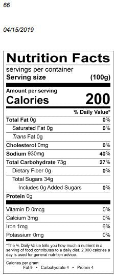 Caramel Extract Water Soluble (100 fold)