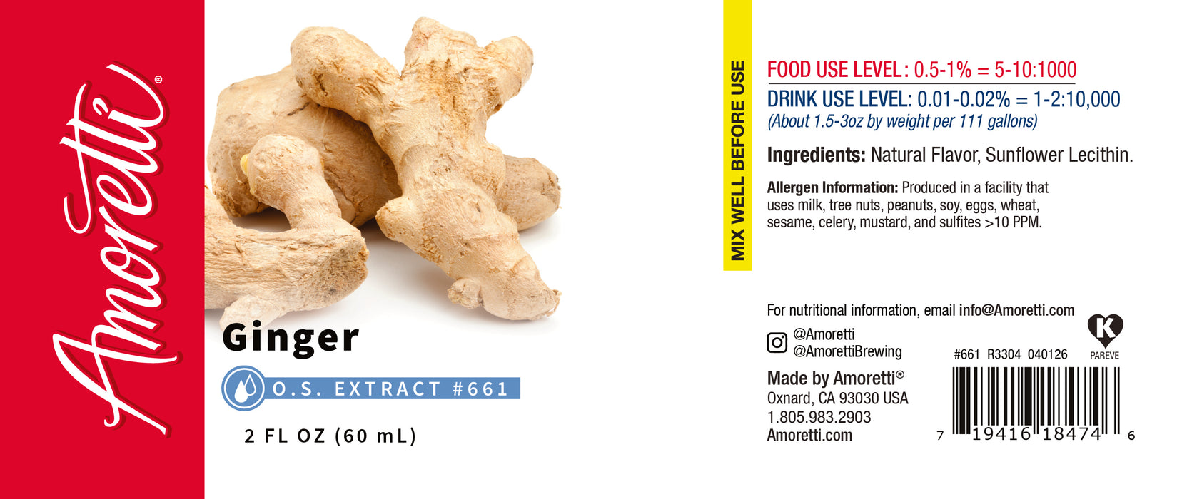 Ginger Extract Oil Soluble
