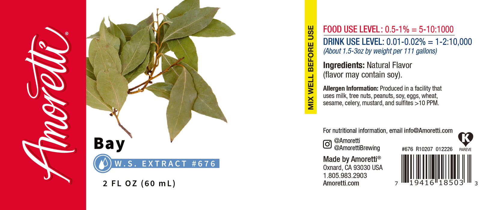 Bay Extract Water Soluble