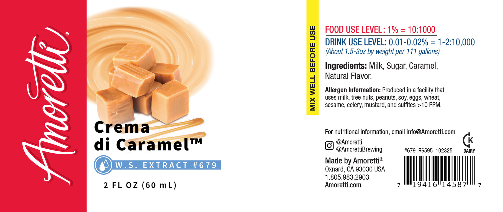 Crema Di Caramel™ Extract Water Soluble