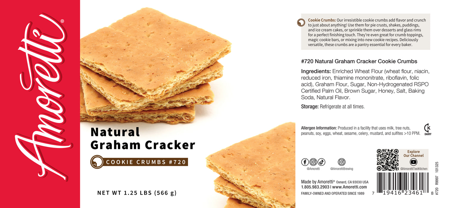 Natural Graham Cracker Cookie Crumbs