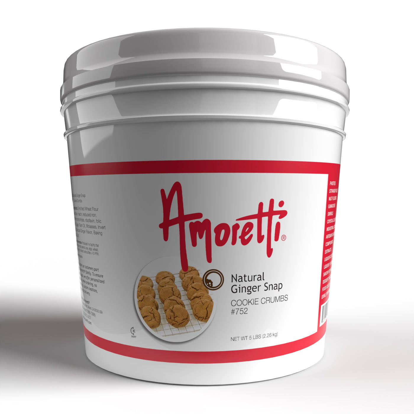 Natural Ginger Snap Cookie Crumbs — Amoretti