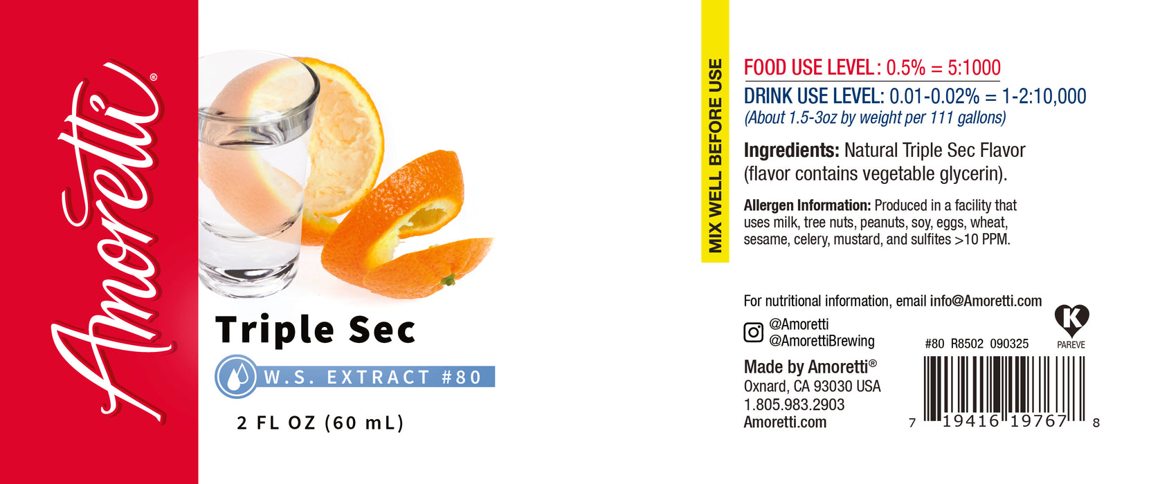 Triple Sec Extract Water Soluble
