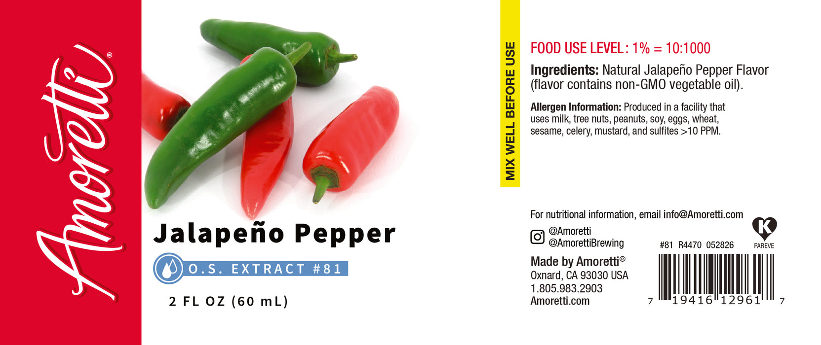 Jalapeno Pepper Extract Oil Soluble