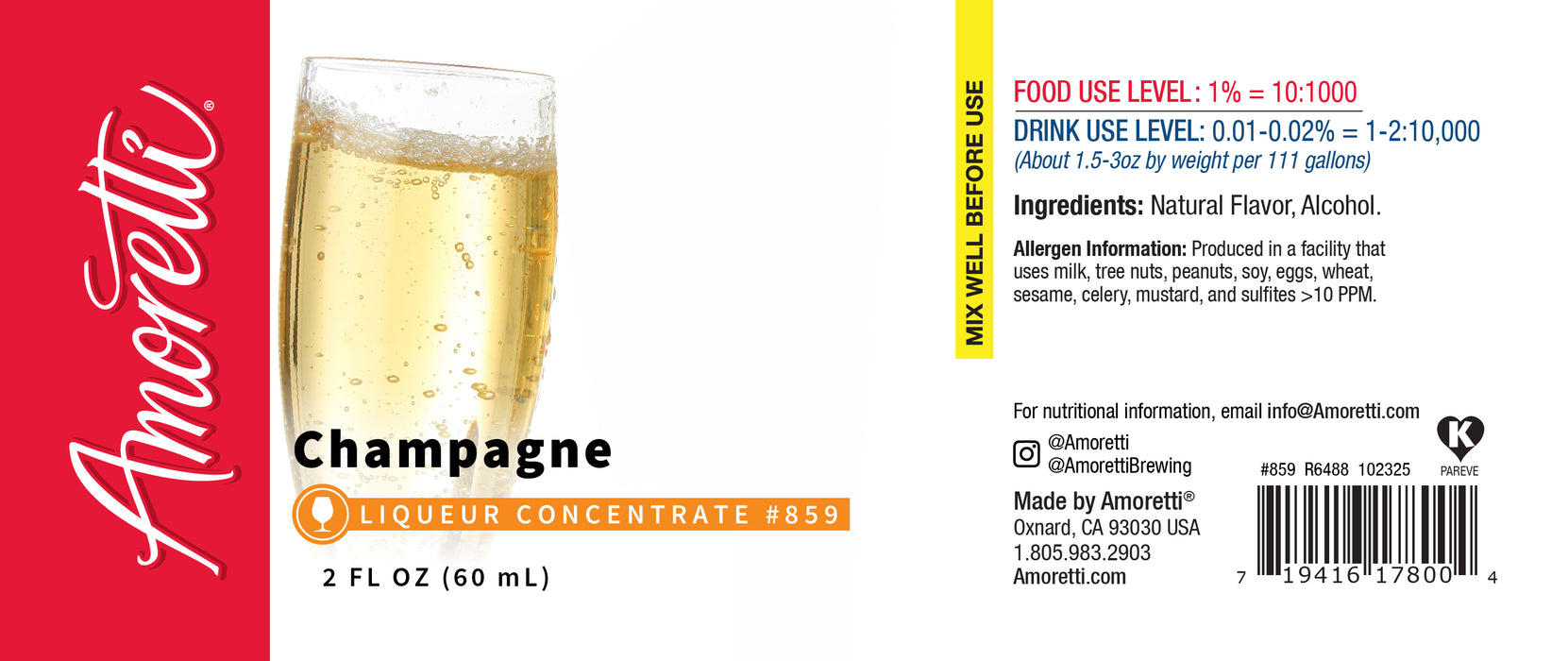 Champagne Liqueur Concentrate