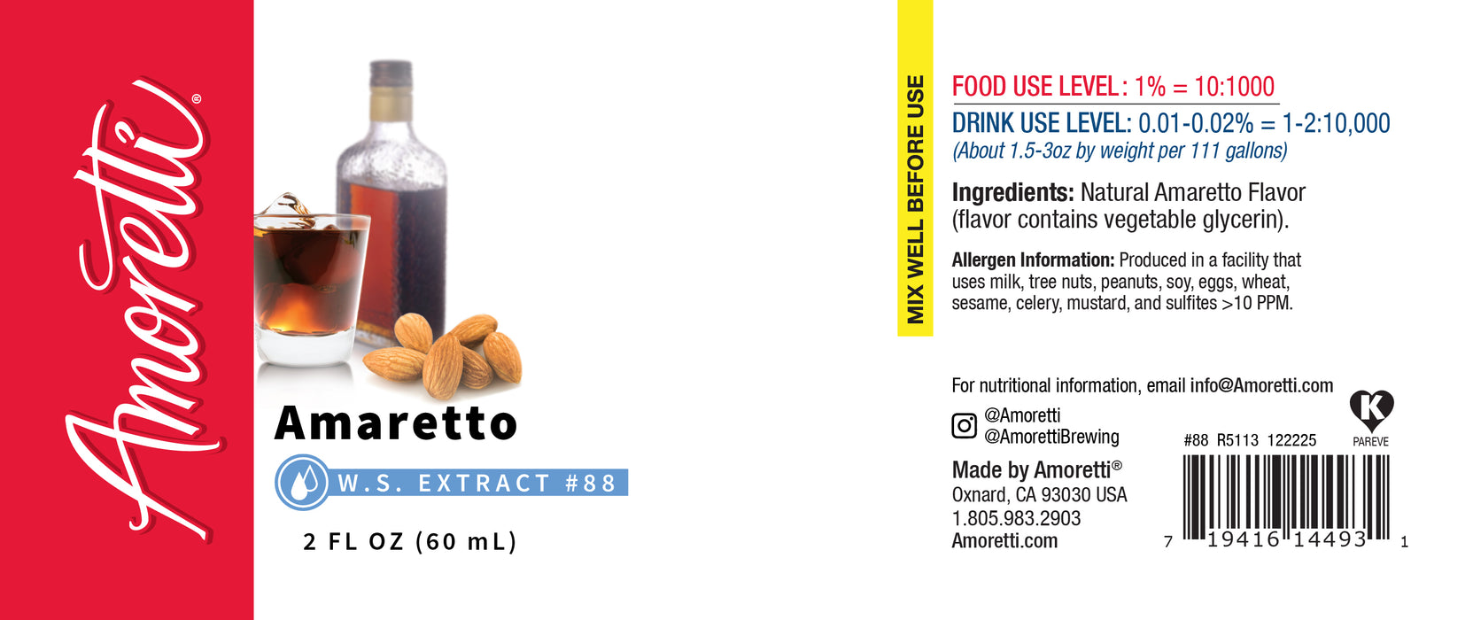 Amaretto Extract Water Soluble