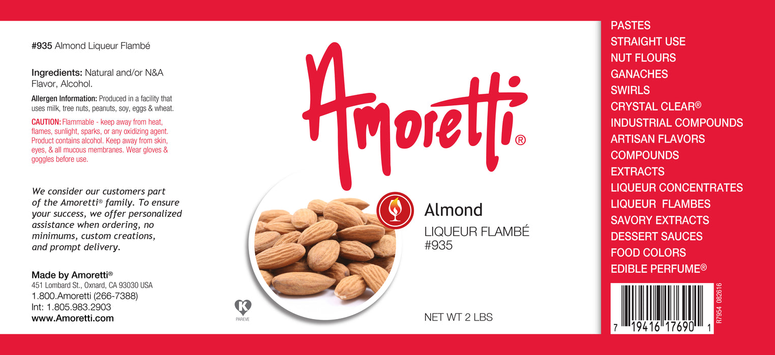 Almond Liqueur Flambe