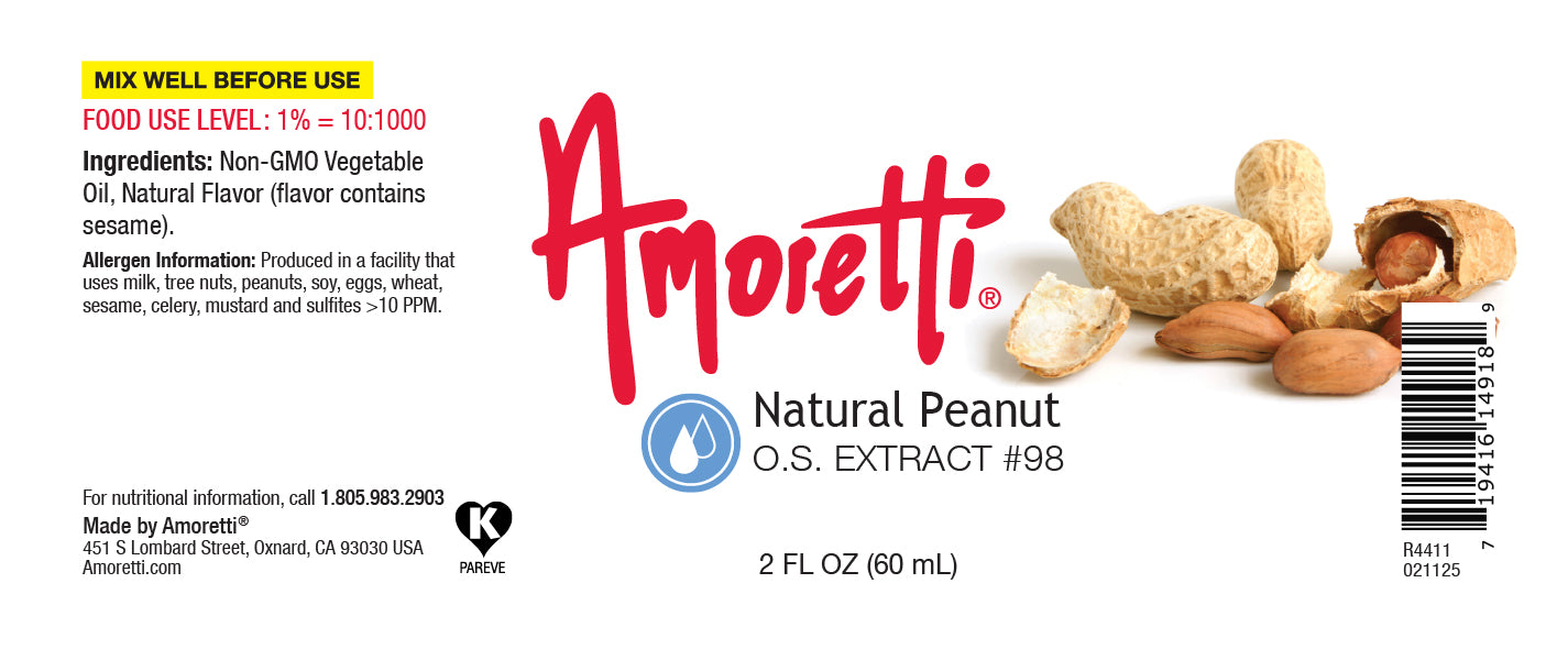 Natural Peanut Extract Oil Soluble