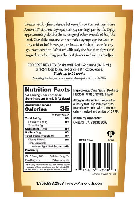 Pear Gourmet Syrup