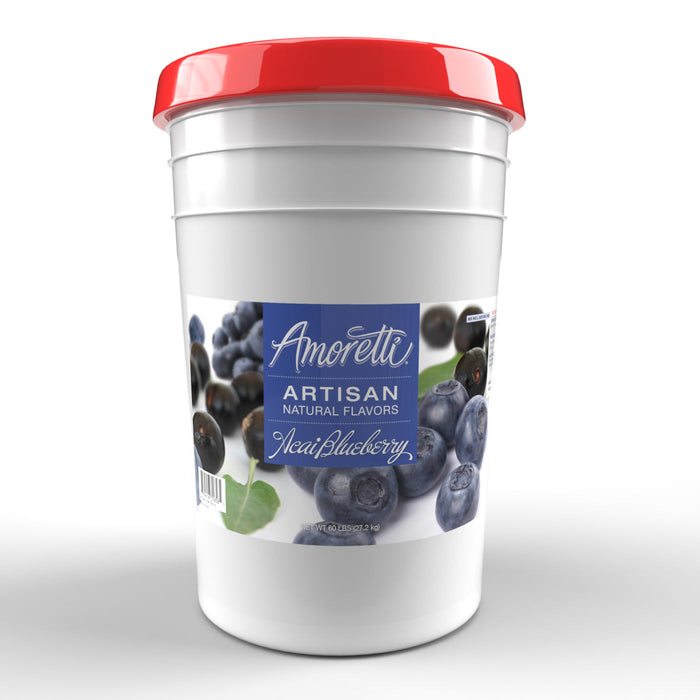 Natural Acai Blueberry Artisan Flavor